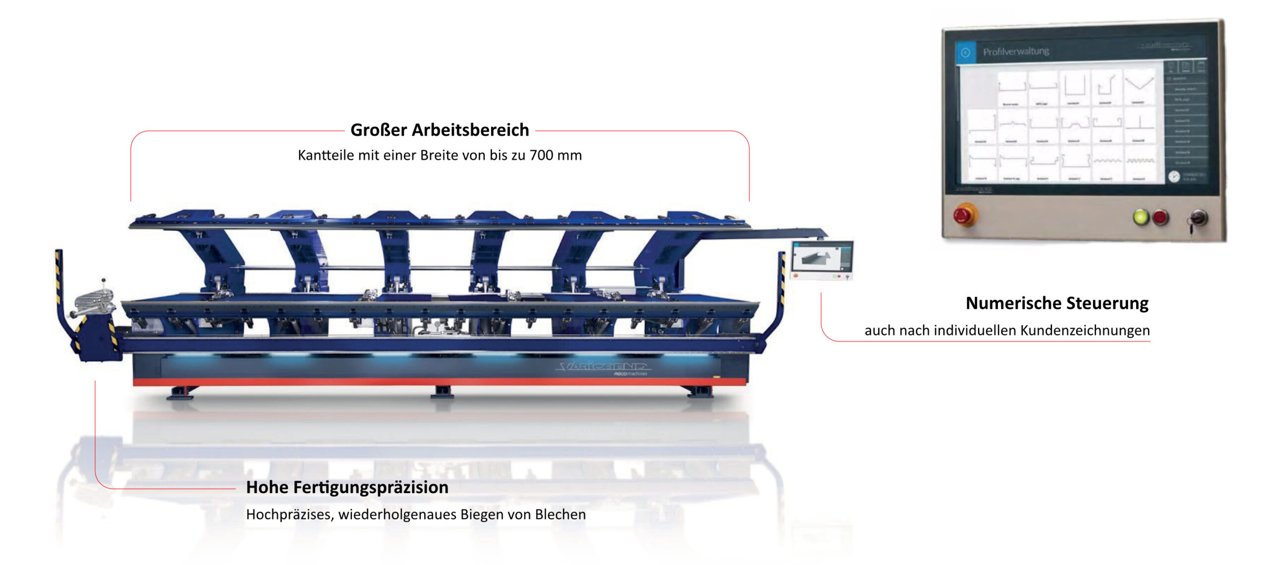 CNC Biegemaschine Europanels